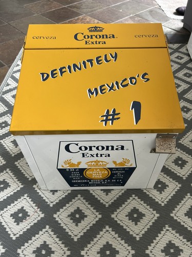 Vintage corona beer - beer, ice