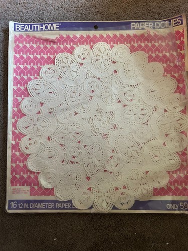 White round lace - lace, paper