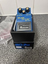 Boss Blues Driver Waza Craft Guitar Effects Pedal  Made in Japan (BD-2W)