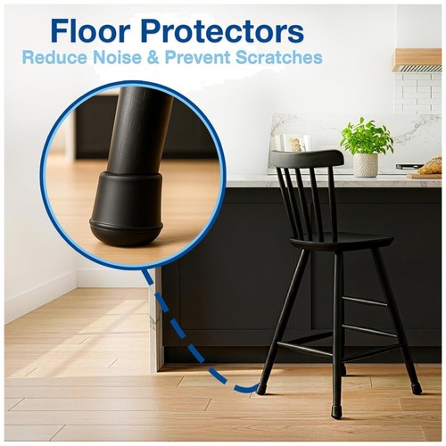 Slip chair leg - slip-on, tips
