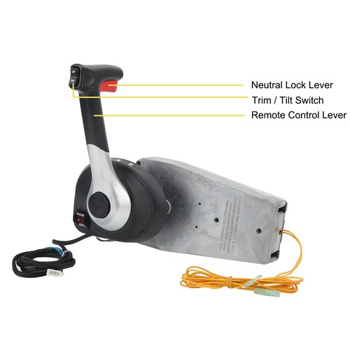 Outboard throttle control - control, box