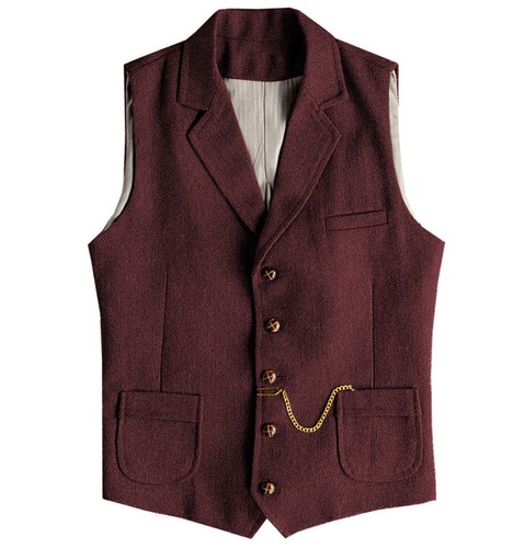 Mens tweed waistcoat - mens,