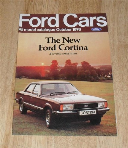 Ford brochure 1976 cortina - ford,