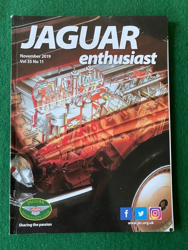 Jaguar enthusiast nov 2019 - nov,