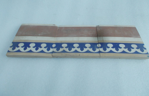 Floor tiles encaustic border - floor,