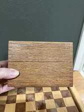 Vintage Wooden Recipe Card Box