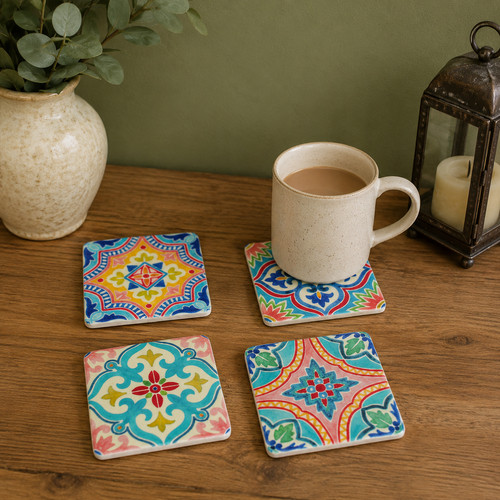 Set colourful ceramic - 4,