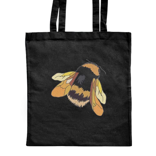 Bumble bee shopping - shopping, tote