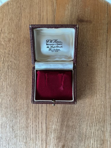 Antique vintage cufflink - antique, box