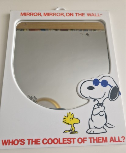Vintage snoopy mirror 1971 - vintage,