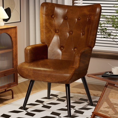 Teddy fabric accent chair - fabric,