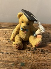 Cherished Teddy “The Best Is Yet To Come” Boy, Graduation Statue. Complete.