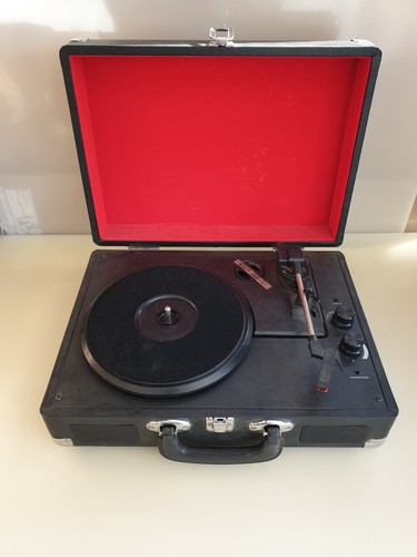 Portable turntable untested - portable,