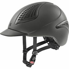 UVEX EXXENTIAL II ANTHRACITE MAT (GREY) RIDING HELMET - Light & breathable