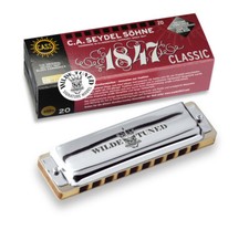 C.A.Seydel Söhne Harmonica Blues 1847 Classic Wild Rock Tuning NEW