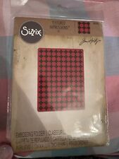 Plus Sign Embossing Folder Textured Impressions Tim Holtz Sizzix 