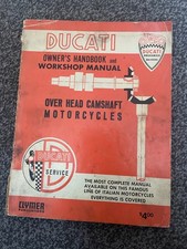 Ducati Over Head Cam Motorcycles 1960's Monza GT MK3 Motocross Sebring