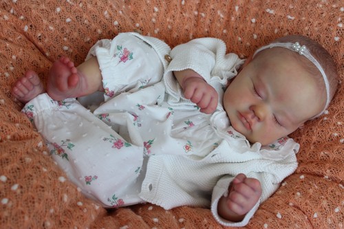 Reborn baby girl doll - reborn, by