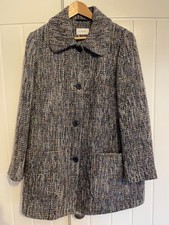 M&S Ladies Classic Coat  Blue
