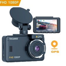 TOGUARD GPS 1080P Dash Cam Car