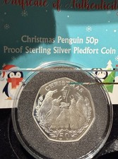 2017 Christmas Penguin 50p