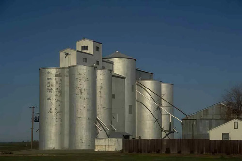 Grain silos union photo - silos, a4