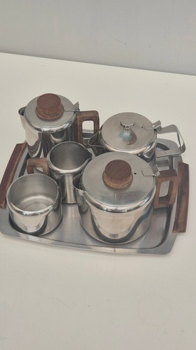 Six piece retro stainless - six,