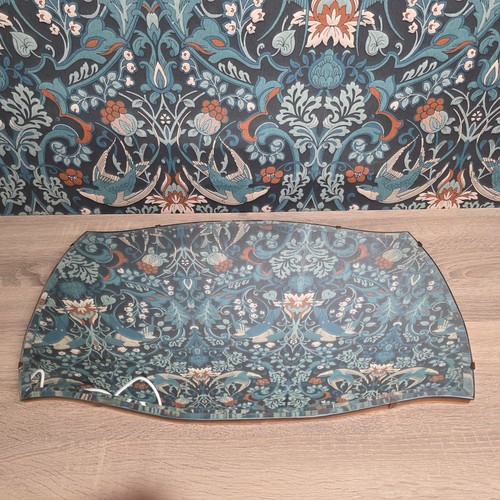 Vintage mid century - mid, bevelled