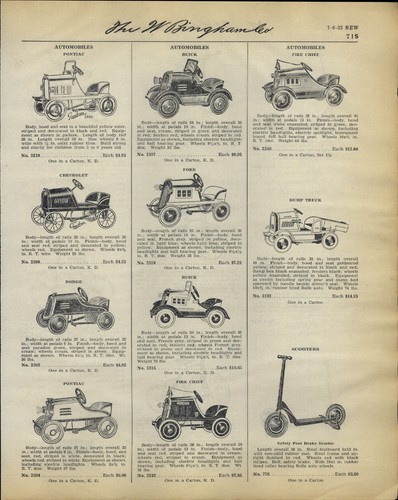 1931 paper toy automobile - toy,