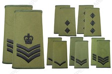 NEW British Army RANK SLIDES