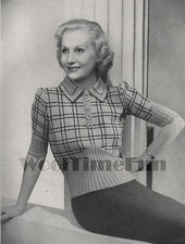 Knitting Pattern Vintage