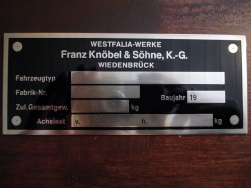 Westfalia works franz - works, knöbel