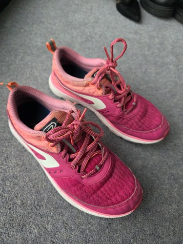 Used kalenji pink sports shoes - used,