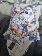 WOMENS  TANKINI  SET  next   34c  tankini top new bnwt  bottoms 10