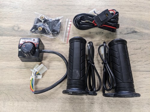 Adjustable heated grips for - heated,