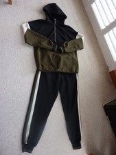 LADIES ZARA OUTFIT SET TROUSERS TOP LOUNGE SET SIZE EUR XS/S GUC