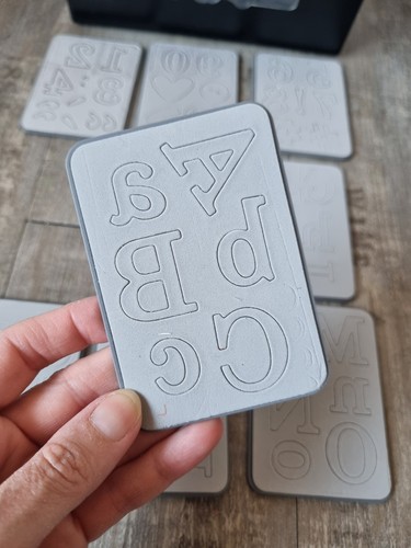 Set sizzix alphabet - set, of