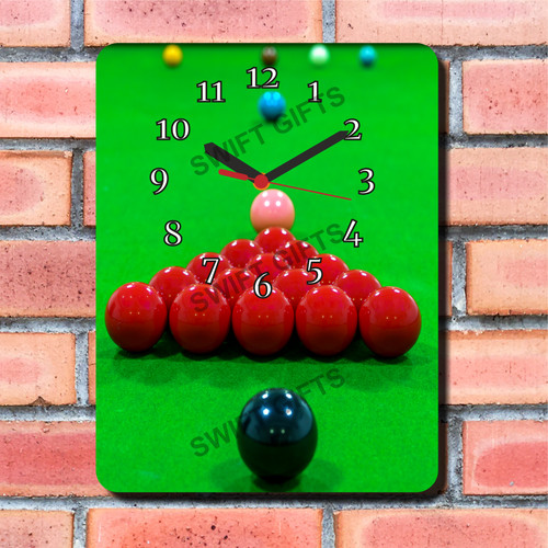 Snooker design wall clock new - design,