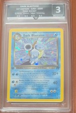 POKEMON TCG DARK BLASTOISE 1ST