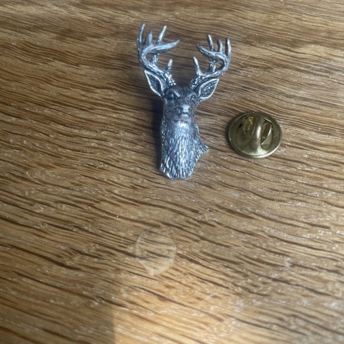 Pewter pin badge - pewter,
