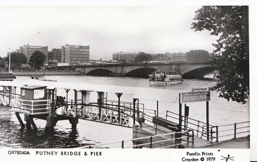 London postcard putney - -,