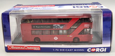 Corgi New Routemaster Bus London Utd 10 Kings Cross - 1/76-OO Scale OM46611B VG