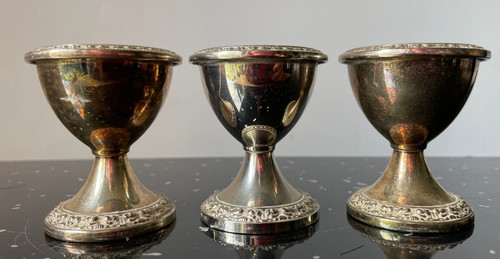 Vintage set 3 silver - a,