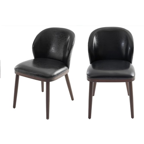 2pcs leather upholstered - 2pcs,