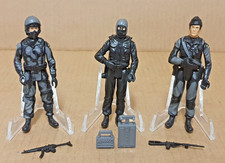 Vintage 1980s Action Force - 3 x SAS Commando Action Figures - Palitoy