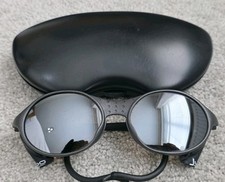 Jublo Shirpa Sunglasses Vintage Retro Glazier Spectron X5 Sheild Wrap Round 