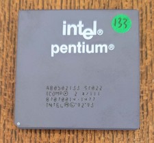 Vintage Intel Pentium 133MHz