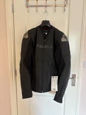 Dainese racing 5 perforated leather jacket, taller sizing 55T