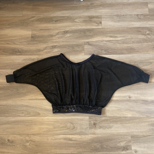 Black small mesh - , dance
