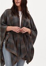 Womens Torrid  Outlander Tartan Plaid Belted Ruana OS One Size NWT